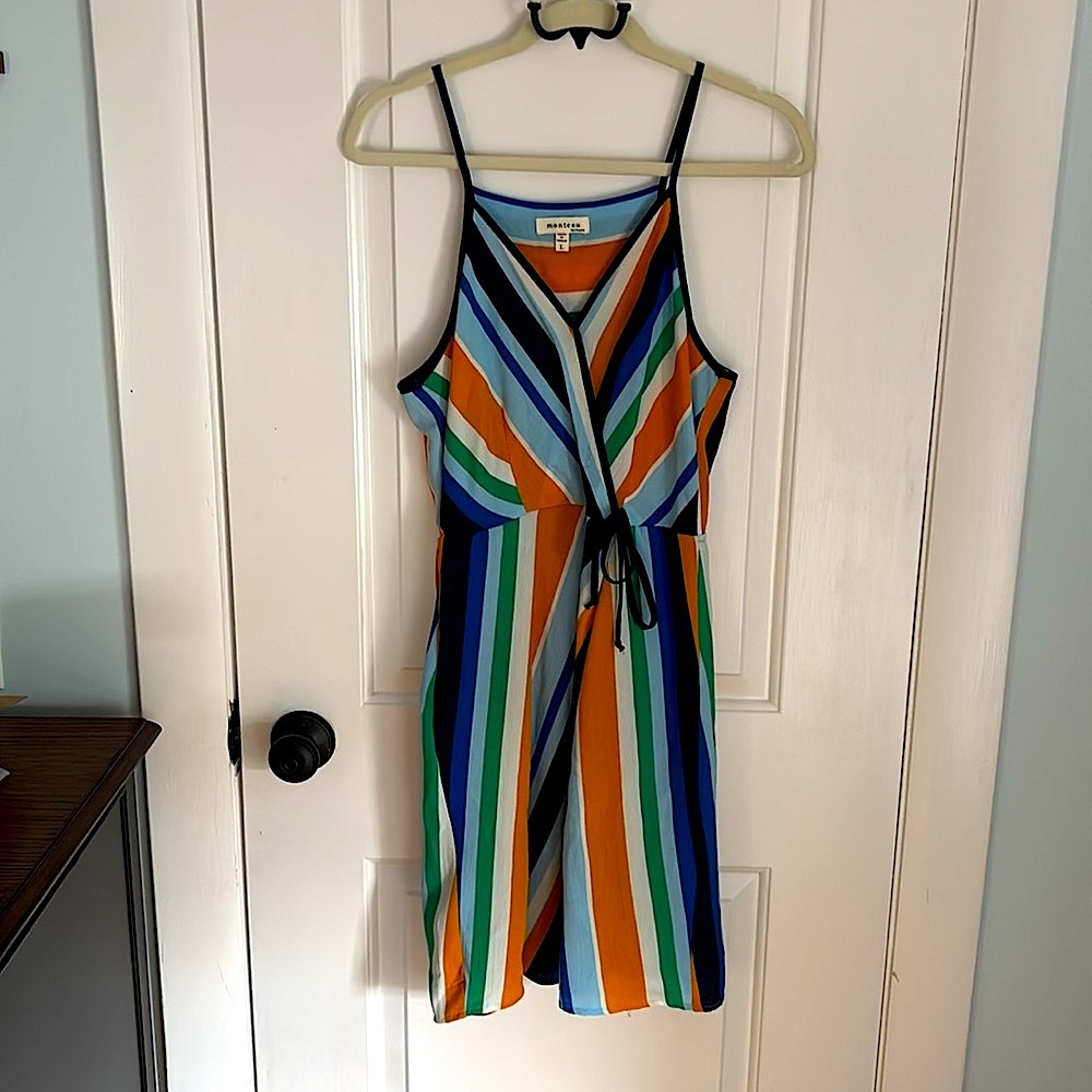 Striped Multicolor Dress